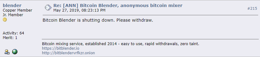 BitcoinBlender-shut-down-forum_post.png